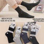 SKARPETY /STOPKI MĘSKA.SIZE: 39-46_(40PAR/PACZKA) KOLOR JAK NA ZDZIĘCIU 9113761