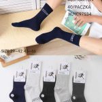 SKARPETY /STOPKI MĘSKA.SIZE: 39-46_(40PAR/PACZKA) KOLOR JAK NA ZDZIĘCIU 9113763