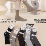 SKARPETY /STOPKI MĘSKA.SIZE: 39-46_(40PAR/PACZKA) KOLOR JAK NA ZDZIĘCIU 9113767
