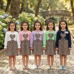 Sukienki DZIECIĘCA size 2-6 lat_ paczka 4szt _1 kolor 9113800