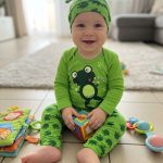 Komplety DZIECIĘCA size 3-9 M_ paczka 4szt _1 kolor 9113801