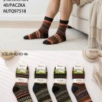 SKARPETY /STOPKI MĘSKA.SIZE: 39-46_(40PAR/PACZKA) KOLOR JAK NA ZDZIĘCIU 9113807