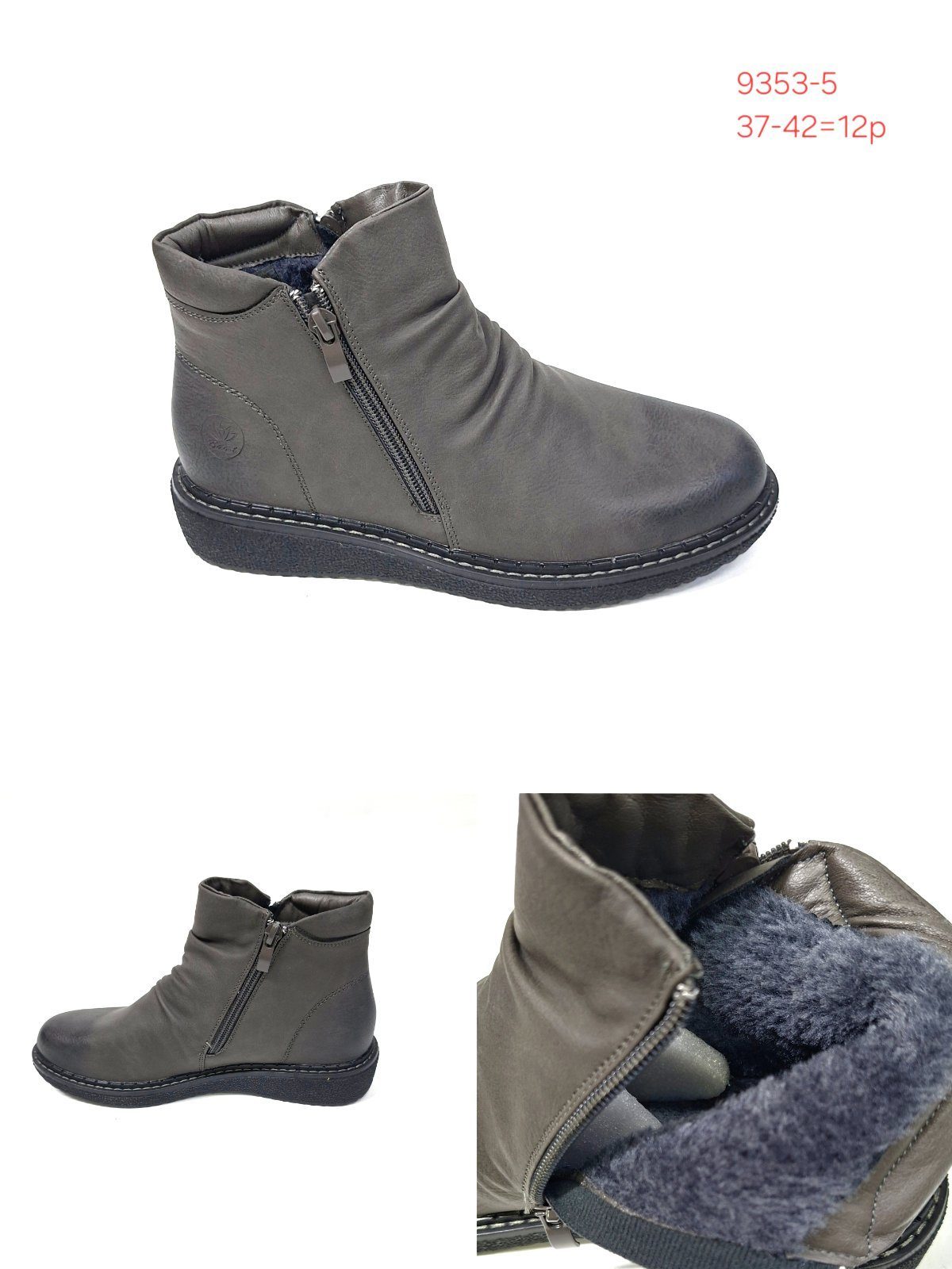 Buty Botki DAMSKIE (37-42_12par) 9747518