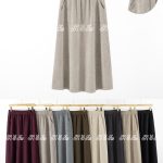 Spódnica długa Damskie wloskie_size m-2xl_paczka 8szt_mix kolor 2484265