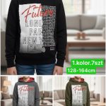 Bluza DZIECIĘCA numer 128-164_ paczka 7szt _1 kolor 2484391