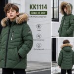 Kurtki DZIECIĘCA size 8-16 lat_ paczka 5szt _1 kolor 2484405