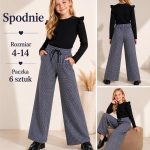Spodnie DZIECIĘCA size 4-14 lat_ paczka 6szt _1 kolor 2484415
