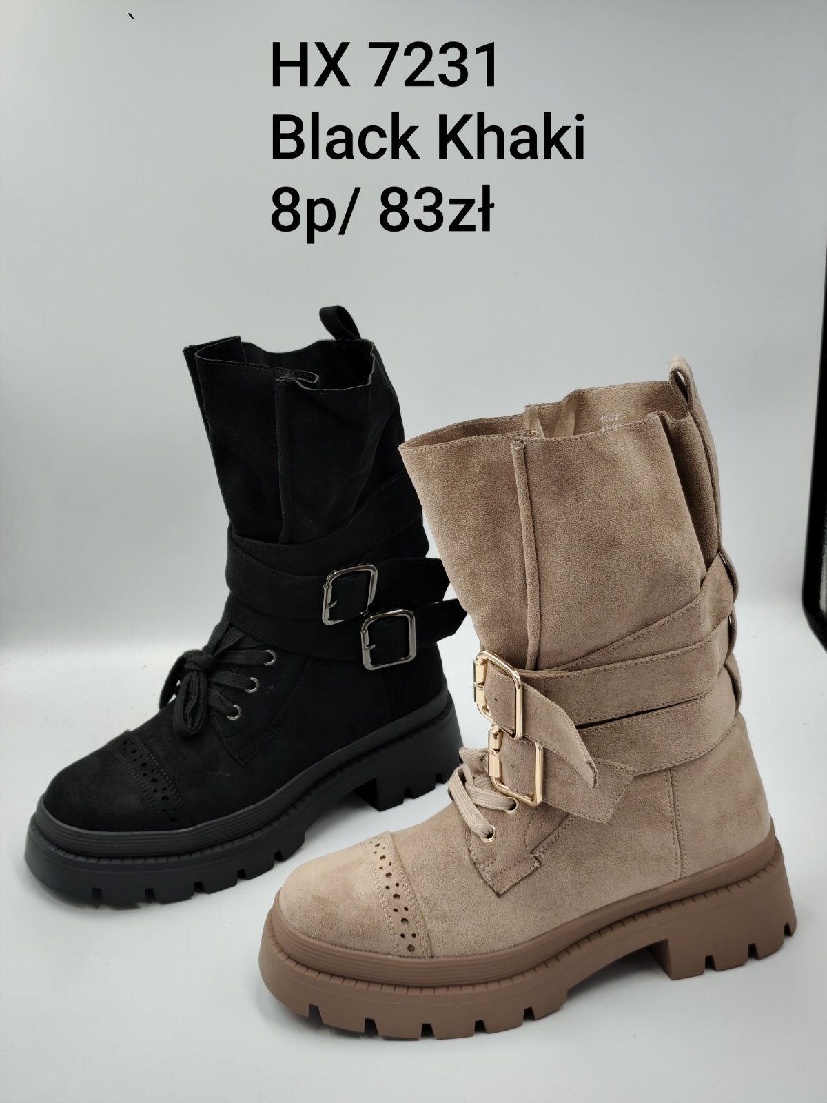 Buty Botki DAMSKIE (36-41_8par) 8234390