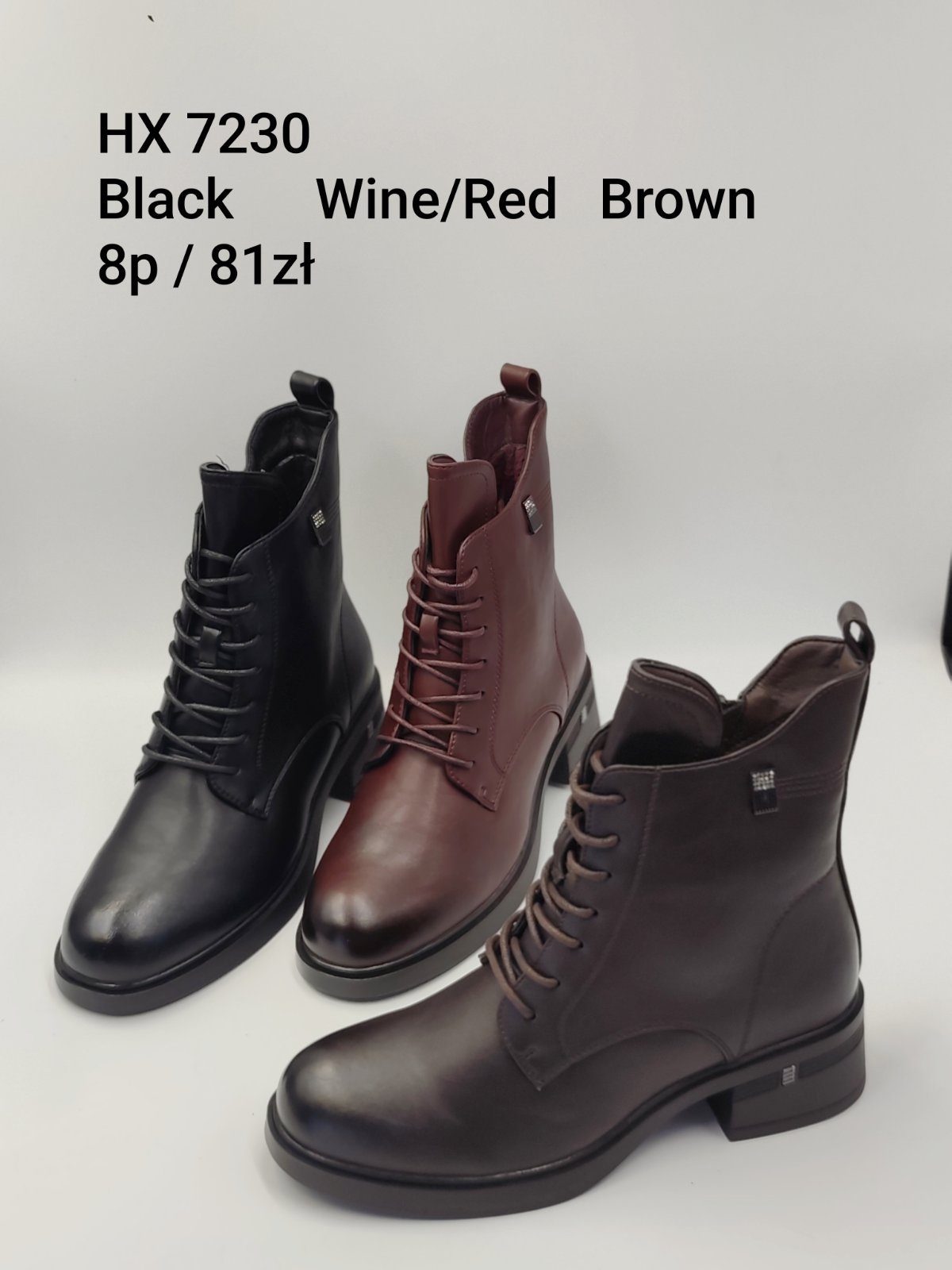 Buty Botki DAMSKIE (36-41_8par) 8234395