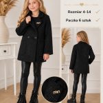 Płaszcz DZIECIĘCA size 4-14 lat_ paczka 6szt _1 kolor 8234533