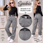 Spodnie DZIECIĘCA size 4-14 lat_ paczka 6szt _1 kolor 8234546