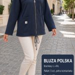 Bluzy Damskie Polskie_ size l-4xl_ paczka 5szt 1 kolor 1684216