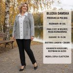 Koszule Damskie Polskie_ size m-3xl_ paczka 5szt 1 kolor 1684228