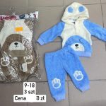 Komplety DZIECIĘCA size 9-18 m_ paczka 6szt _1 kolor 1684307