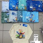 Bluzy DZIECIĘCA size 2-7 lat_ paczka 5szt _1 kolor 7412731