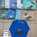 Bluzy DZIECIĘCA size 2-7 lat_ paczka 5szt _1 kolor 7412732