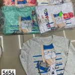Bluzy DZIECIĘCA size 110-128_ paczka 4szt _1 kolor 3151231