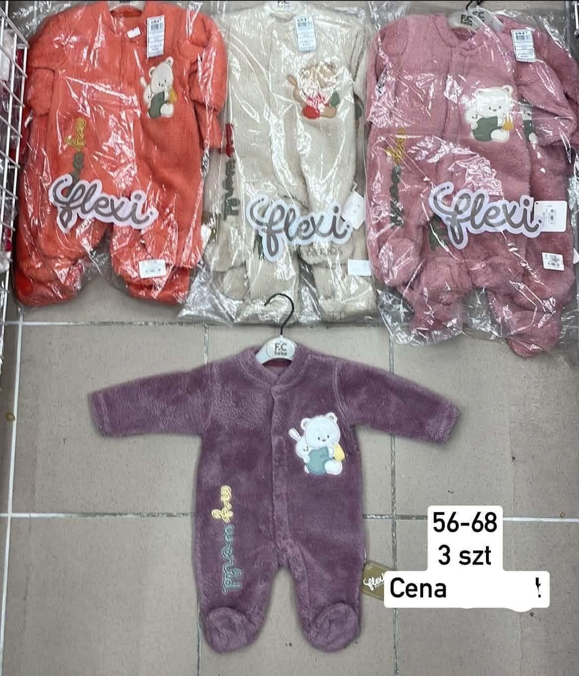 Body DZIECIĘCA size 56-68_ paczka 6szt _1 kolor 3151235