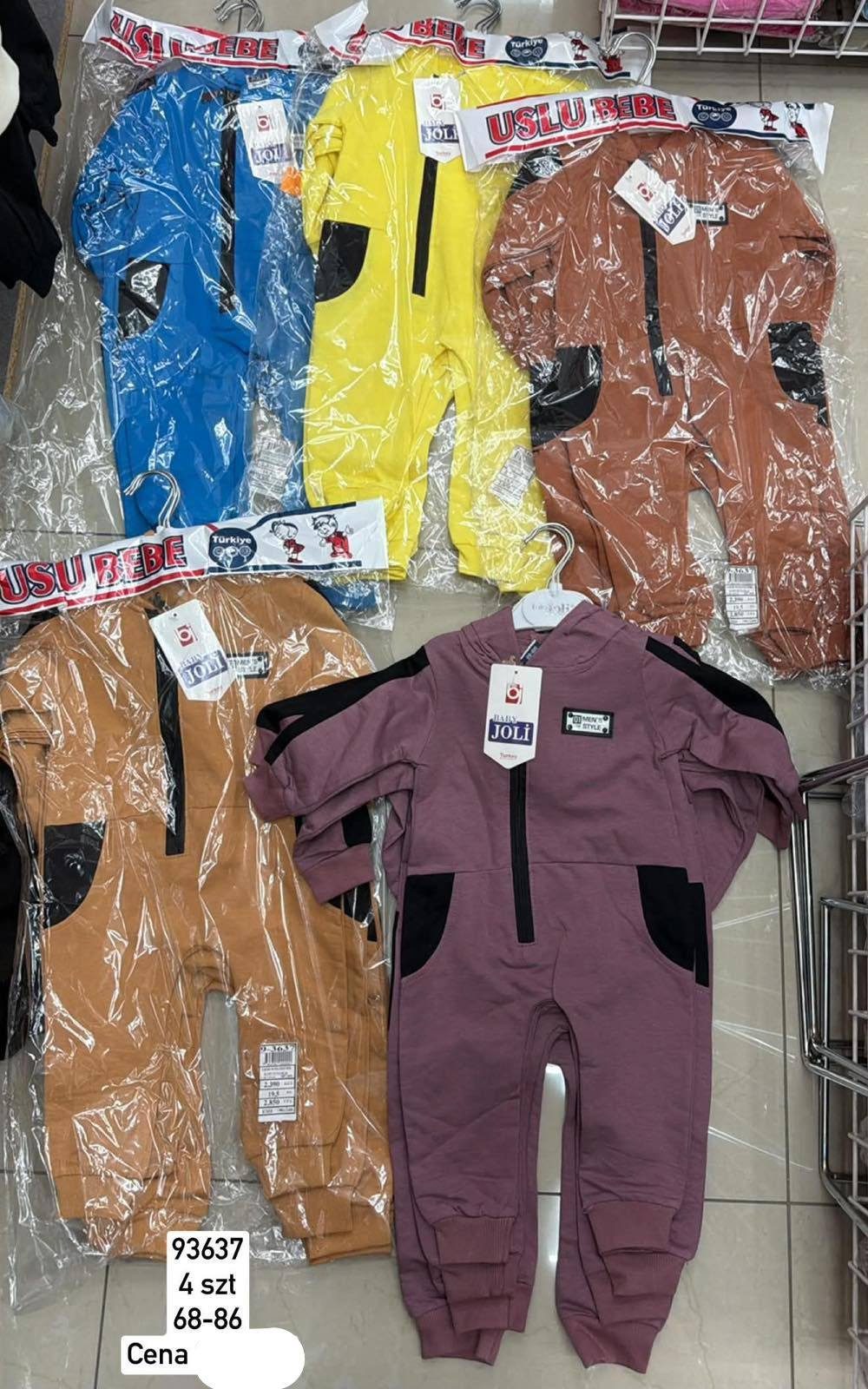 Body DZIECIĘCA size 68-86_ paczka 4szt _1 kolor 3151443