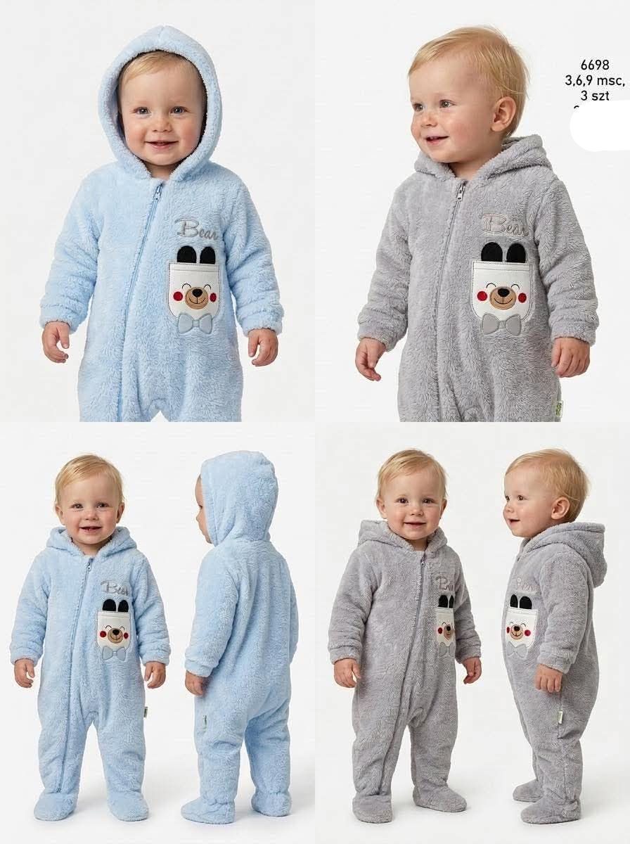 Body DZIECIĘCA size 3-9m_ paczka 6szt _1 kolor 3151445