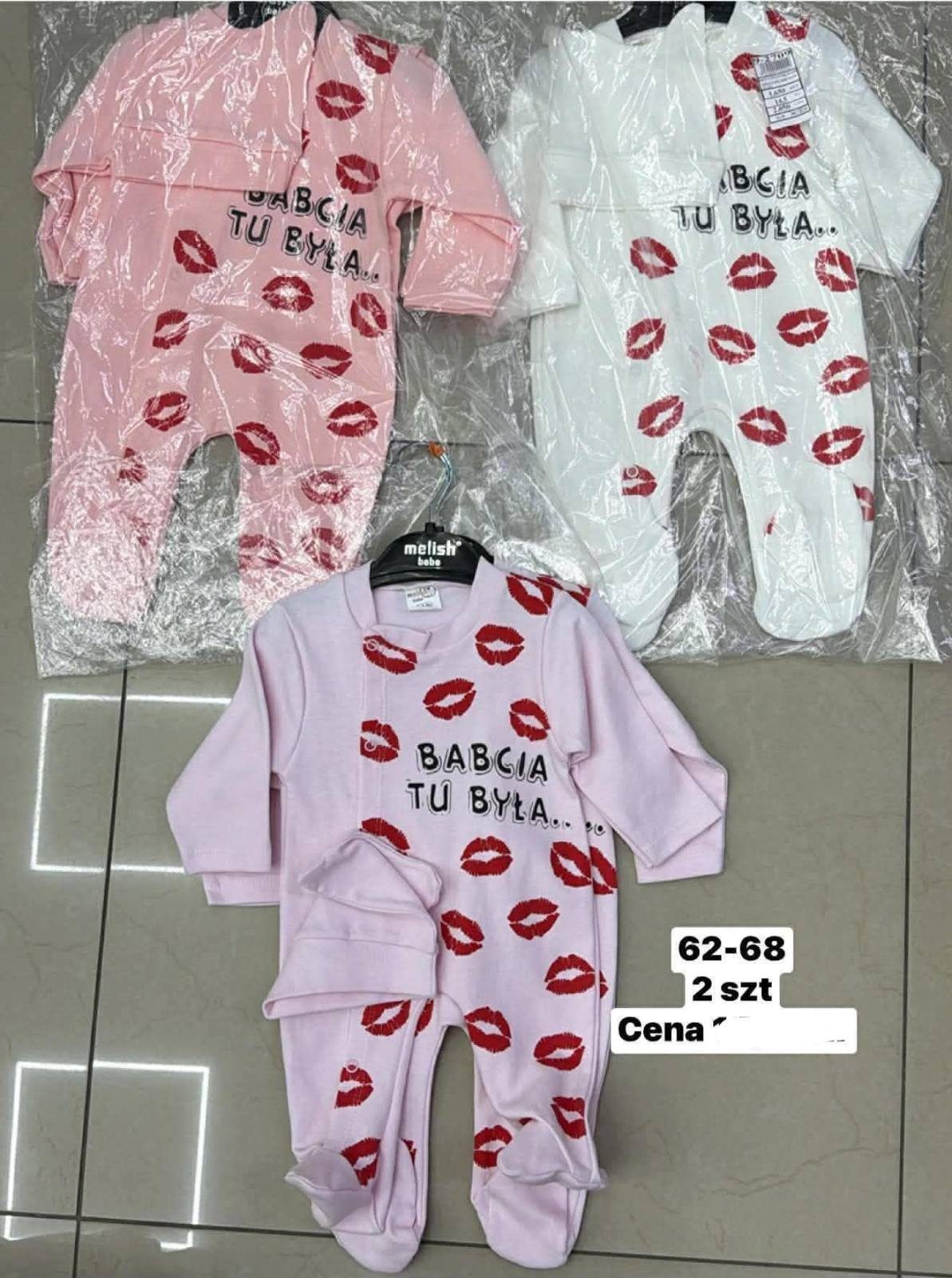 Body DZIECIĘCA size 62-68_ paczka 4szt _1 kolor 3151453