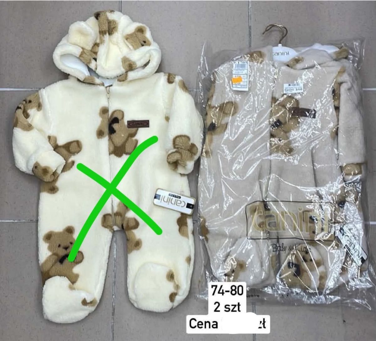 Body DZIECIĘCA size 74-80_ paczka 4szt _1 kolor 3151460