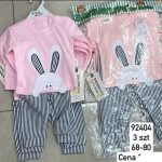 Komplety DZIECIĘCA size 68-80_ paczka 6szt _1 kolor 3151464