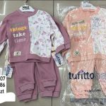 Komplety DZIECIĘCA size 74-86_ paczka 6szt _1 kolor 3151467