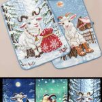 Ścierki z mikrofibra  “”świętowanie ”” Rozmiar : 40/60cm_Paczka : 20szt / mix wżoru 3151478