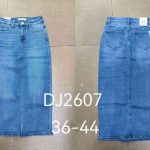 Spódnica długa Jeansowa Damskie _size 36-44_ paczka 10szt_ 3151517