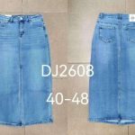 Spódnica długa Jeansowa Damskie _size 40-48_ paczka 10szt_ 3151519