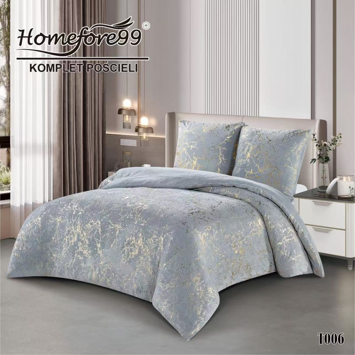 Komplety Pościel z super tkaniny o fakturze miękkiego koca -160*200cm .3cz 3151746