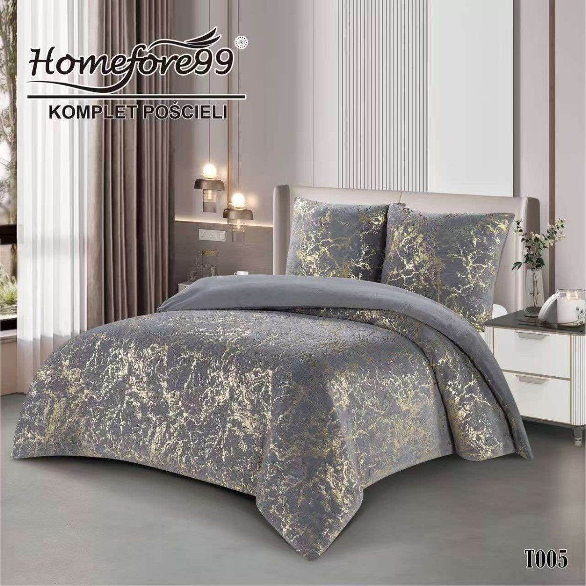 Komplety Pościel z super tkaniny o fakturze miękkiego koca -160*200cm .3cz 3151747