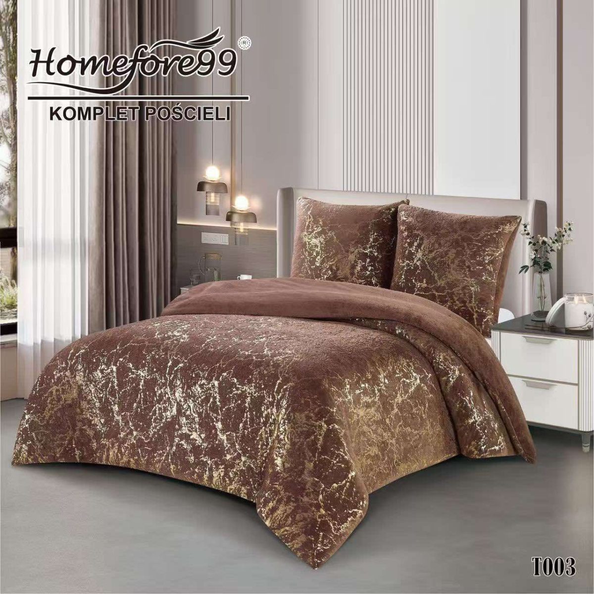 Komplety Pościel z super tkaniny o fakturze miękkiego koca -160*200cm .3cz 3151749