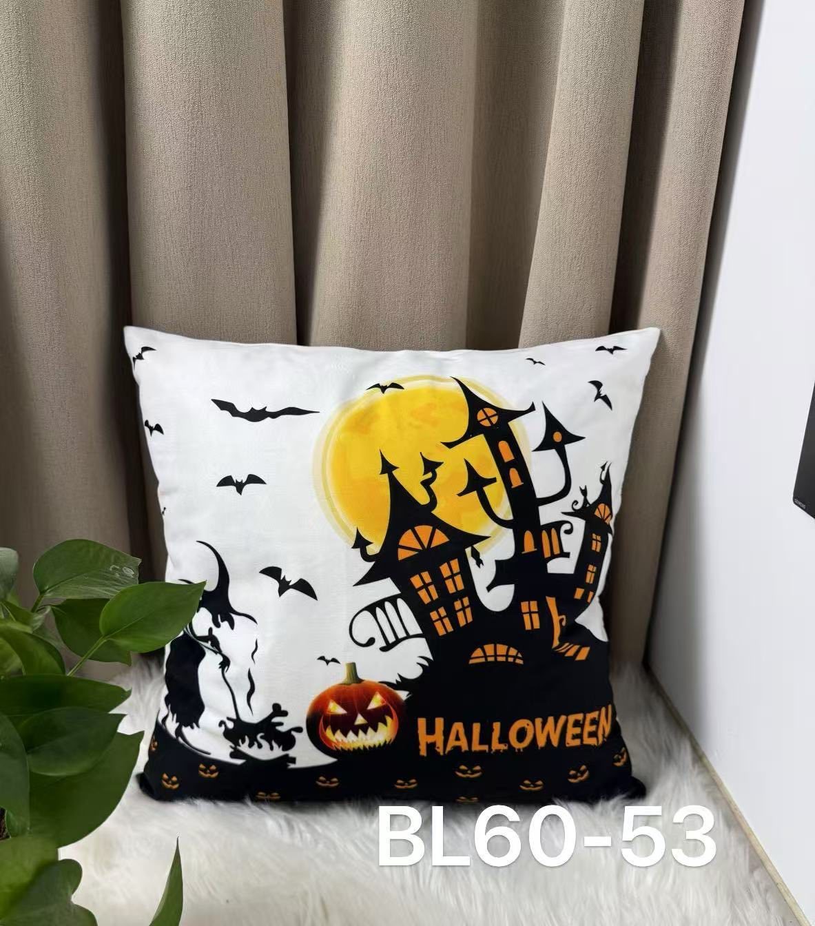 Poszewki na poduszkę “” HALLOWEEN ”” Rozmiar : 40/40cm_Paczka : 10szt 3151762