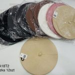 Czapki Damskie_ paczka 12szt _mix kolor 1516647