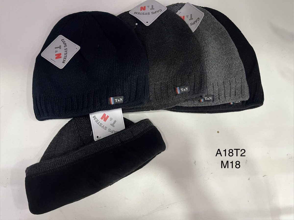 Czapki Męskie_ paczka 12szt _mix kolor 1516658