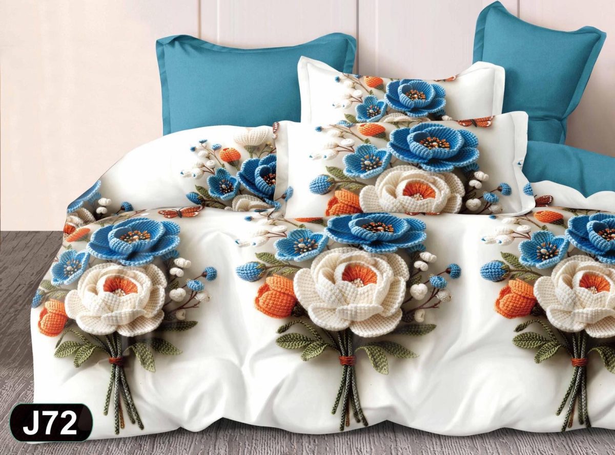 Komplet pościeli 5D “”” MILANO “”” 100% satyna - bawełna _4 Częściowy Rozmiar : 200/220cm 1516702