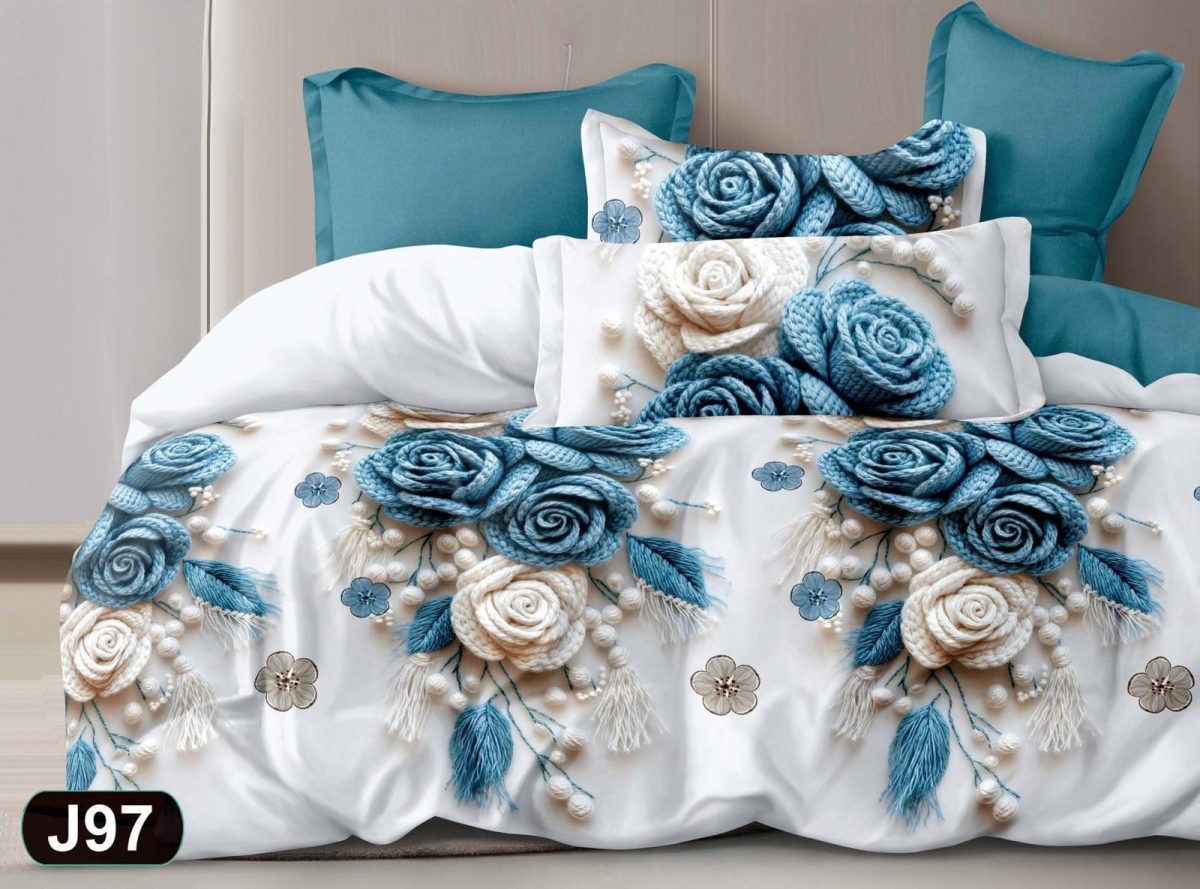 Komplet pościeli 5D “”” MILANO “”” 100% satyna - bawełna _4 Częściowy Rozmiar : 200/220cm 1516703