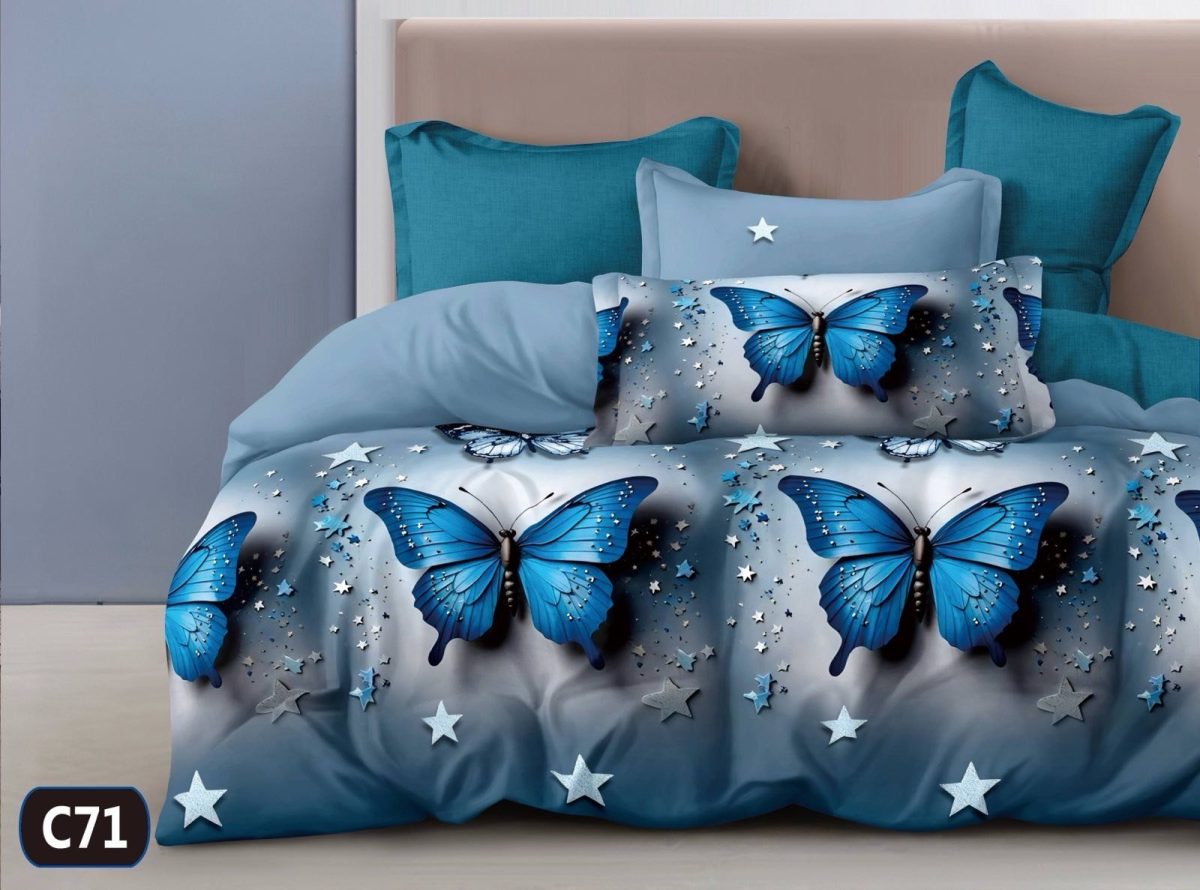 Komplet pościeli 5D “”” MILANO “”” 100% satyna - bawełna _4 Częściowy Rozmiar : 200/220cm 1516706
