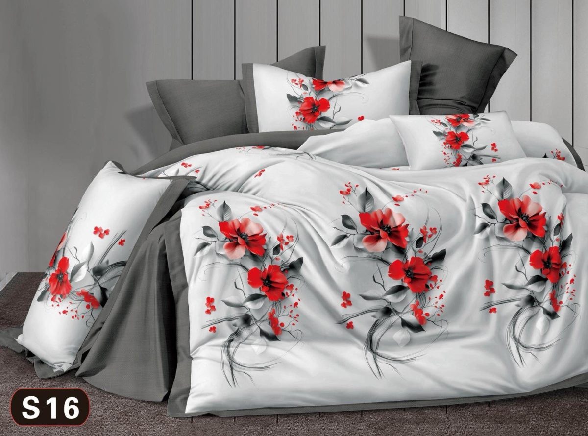 Komplet pościeli 5D “”” MILANO “”” 100% satyna - bawełna _4 Częściowy Rozmiar : 160/200cm 1516712