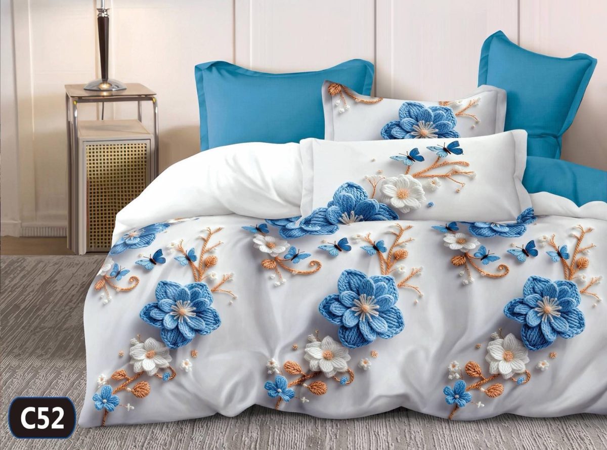 Komplet pościeli 5D “”” MILANO “”” 100% satyna - bawełna _4 Częściowy Rozmiar : 160/200cm 1516741