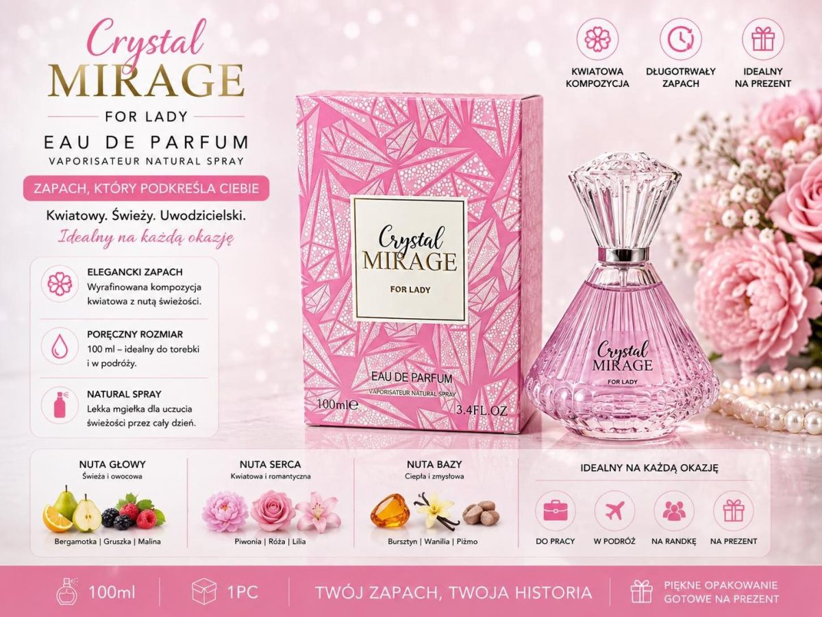 Perfumy 100ml paczka 12szt 5196486