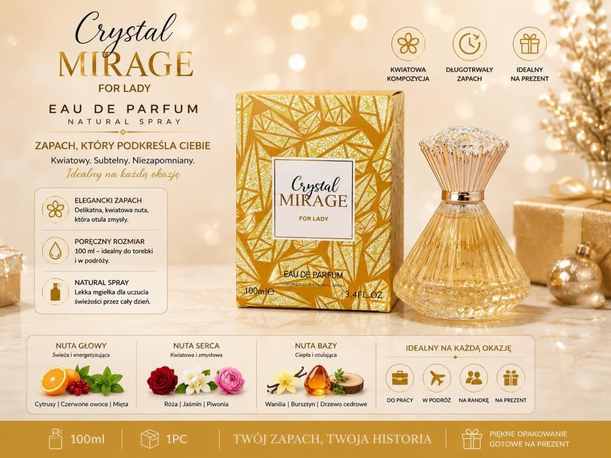Perfumy 100ml paczka 12szt 5196487
