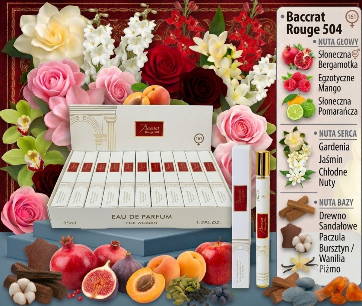 Perfumy Arabskie 100ml paczka 12szt 5196523