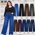 Jeansy Damskie _size 38-48_ paczka 12szt_1KOLOR 5196577