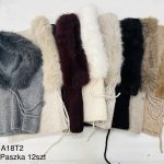 Czapki Damskie_ paczka 12szt _mix kolor 5196584
