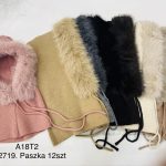 Czapki Damskie_ paczka 12szt _mix kolor 5196585