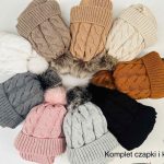 Komplety Czapki Dasmkie_ paczka 10szt _mix kolor 5196606