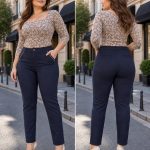 Jeansy Damskie _size 40-48_ paczka 12szt_ 5196652